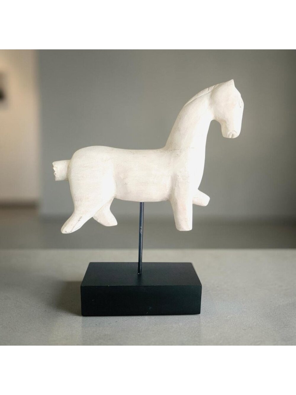 Wildwood Running Horse Sculpture 300726 Hand Carved Wood Horse Equestrian